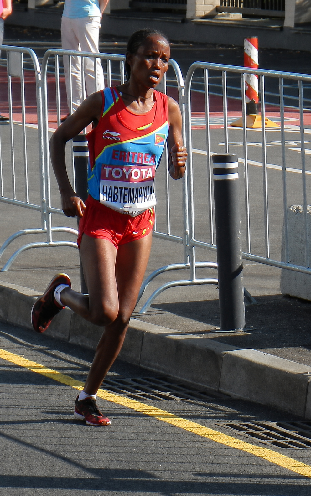 Nebiat Habtemariam, Eritrea’s first female Olympian