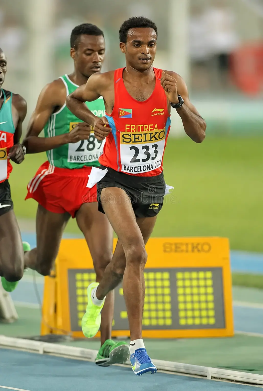 Eritrean distance runner Abrar Osman Adem