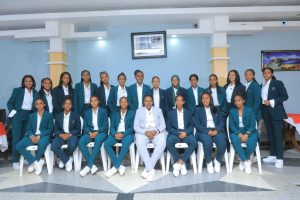 Denden Women’s FC squad before travelling to Kigali for the 2026 CECAFA qualifiers
