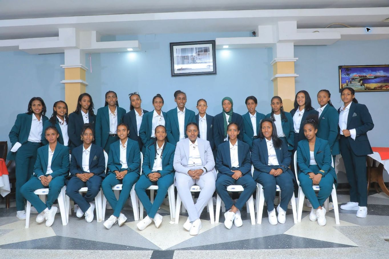 Denden Women’s FC squad before travelling to Kigali for the 2026 CECAFA qualifiers
