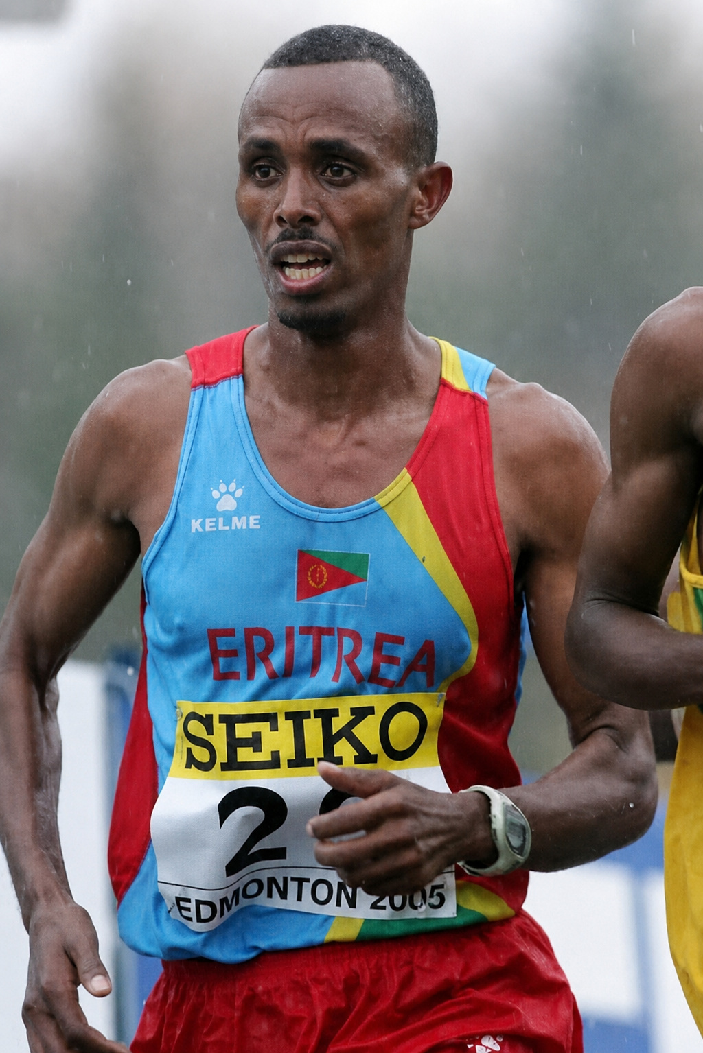 Eritrean distance runner Yonas Kifle